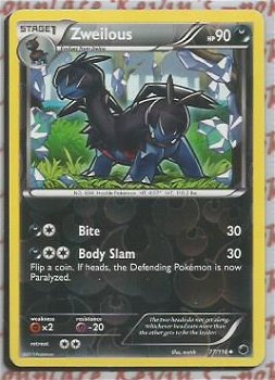 Zweilous - 77/116 (reverse foil) BW Plasma Freeze - 1