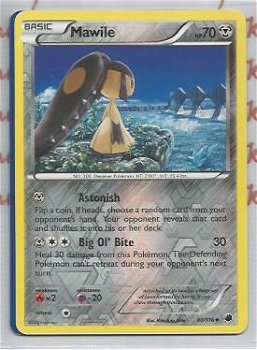 mawile 80/116 (reverse foil) BW Plasma Freeze - 1