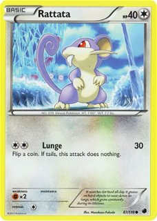 Rattata - 87/116 BW Plasma Freeze