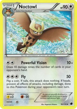 Noctowl - 92/116 BW Plasma Freeze - 1