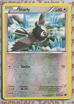 Starly - 95/116 (reverse foil) BW Plasma Freeze - 1