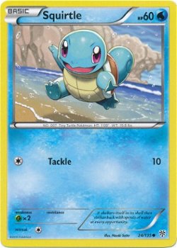 Squirtle - 24/135 BW Plasma Storm - 1