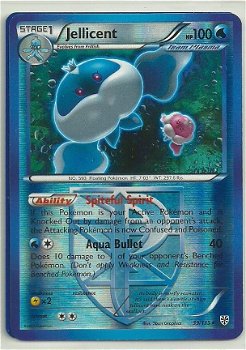 Jellicent - 39/135, Rare (reverse foil) BW Plasma Storm - 1