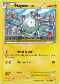 Magnemite - 42/135 BW Plasma Storm - 1