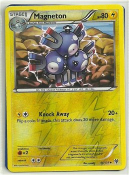 Magneton - 45/135 (reverse foil) BW Plasma Storm - 1