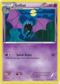 Golbat - 54/135 BW Plasma Storm - 1