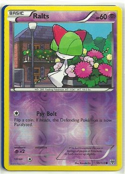 Ralts - 59/135 (reverse foil) BW Plasma Storm - 1