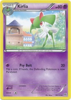 Kirlia - 60/135 BW Plasma Storm - 1