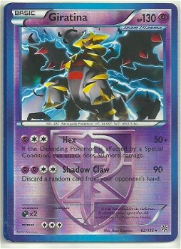 Giratina - 62/135 Rare (reverse foil) BW Plasma Storm - 1