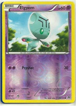 Elgyem - 68/135 (reverse foil) BW Plasma Storm - 1