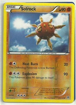 Solrock - 74/135 (reverse foil) BW Plasma Storm - 1