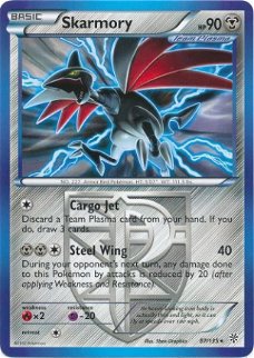 Skarmory - 87/135 Rare BW Plasma Storm