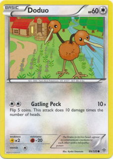 Doduo - 99/135 BW Plasma Storm