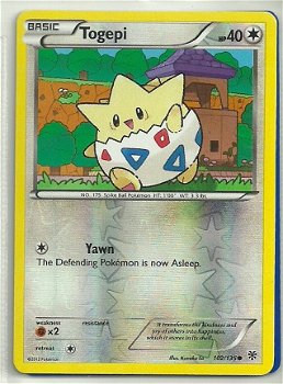 Togepi - 102/135 (reverse foil) BW Plasma Storm - 1