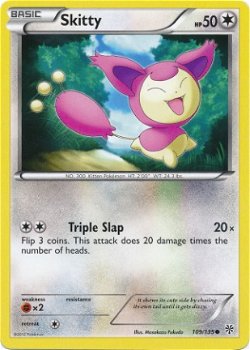 Skitty - 109/135 BW Plasma Storm - 1