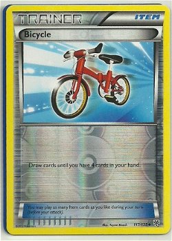 Bicycle - 117/135 (reverse foil) BW Plasma Storm - 1
