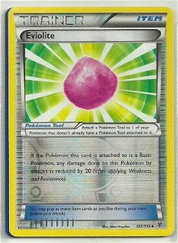 Eviolite - 122/135 (reverse foil) BW Plasma Storm - 1