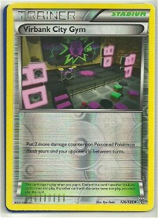 Virbank City Gym - 126/135 (reverse foil) BW Plasma Storm