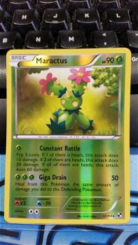 Maractus - 12/114, Rare (reverse foil) Black and White - 1