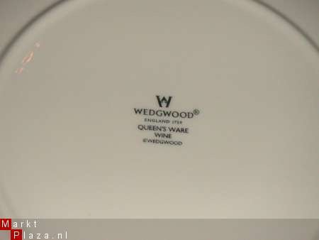 Bord Wedgwood Queen's Ware Wine Bv2o - 1