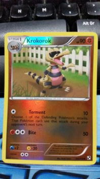 Krokorok - 64/114 (reverse foil) Black and White - 1