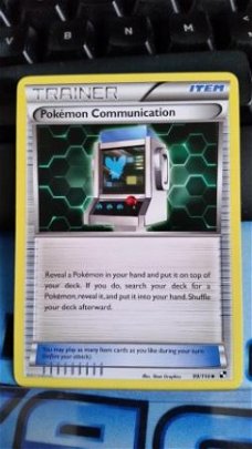 Pokemon Communication - 99/114 Black and White