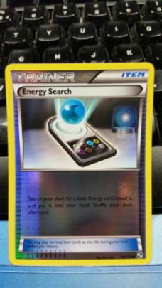 Energy Search - 93/114 (reverse foil) Black and White