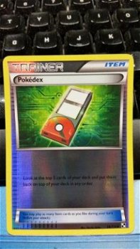 Pokedex - 98/114 (reverse foil) Black and White - 0