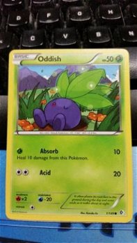 Oddish 1/149 BW Boundaries Crossed - 1