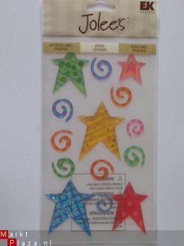 OPRUIMING jolee's boutique XL epoxy stars - 1