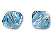 Swarovski 5328 Aquamarine 4mm Per 10 Stuk - 1