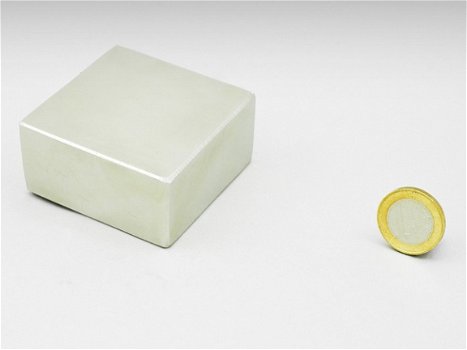 NEODYMIUM BLOKMAGNEET 60x60x30mm, N50 - 1