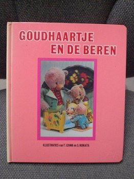 Goudhaartje en de beren 3d voorplaat Illustraties T. Izawa en S. Hijikata Kartonnen pagina's - 1