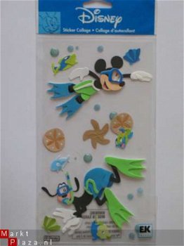 disney mickey en goofy swimming - 1