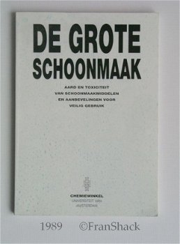 [1989] De grote schoonmaak, Luijk e.a. Chemiewinkel UVA - 1