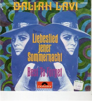 Daliah Lavi : Liebeslied jener Sommernacht ( 1970) - 1