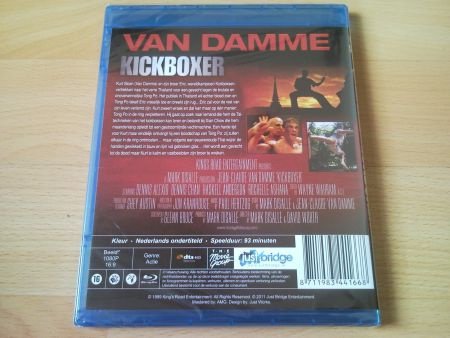 Kickboxer met van damme bluray nieuw en geseald - Afbeelding 2