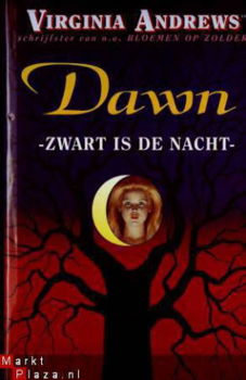 Virginia Andrews Dawn 5 Zwart is de nacht - 1