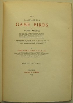 The Gallinaceous Game Birds of North America 1897 Nr. 82/100 - 4