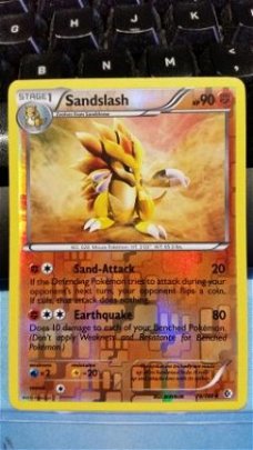 Sandslash  79/149 (reverse foil) BW Boundaries Crossed