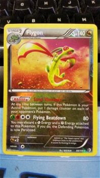 Flygon holo 99/149 (reverse foil) BW Boundaries Crossed - 1