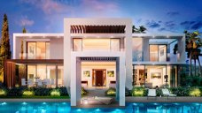 Moderne luxe zeezicht villa`s in golfresort Marbella