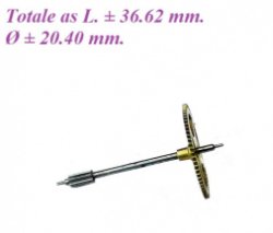 === Derde rad = Franse pendule = oud === 28297