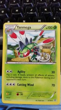 Yanmega 5/124 Rare BW Dragons Exalted - 1