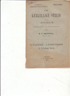 De kerkelijke strijd te Amsterdam door H.V. Hoberzeil