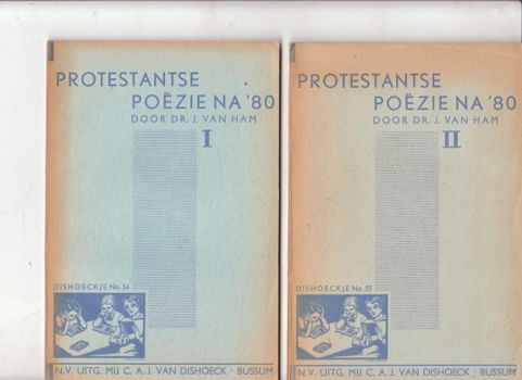 Protestantse poëzie na 80 (2dln), J. van Ham - 1
