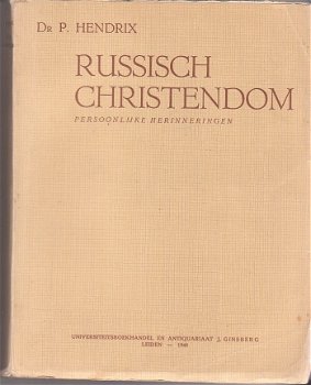 Russisch christendom door P. Hendrix - 1