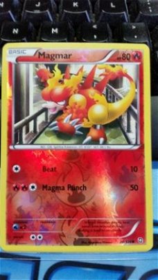 Magmar  20/124 (reverse foil)  BW Dragons Exalted
