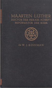 Maarten Luther door W.J. Kooiman - 1