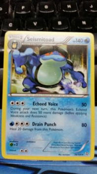 Seismitoad 36/124 Rare BW Dragons Exalted - 1